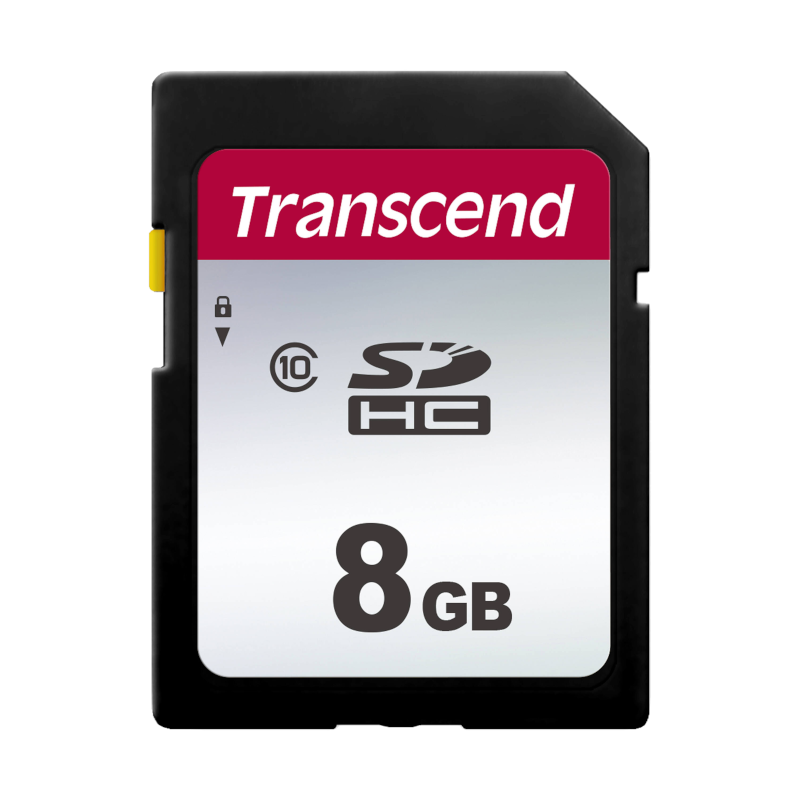 Карти пам'яті Transcend SDHC 8GB SDC300S (TS8GSDC300S)